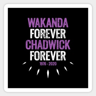 Black Panther - Wakanda Forever Chadwick Forever Magnet